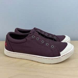 Mozo Women’s Size 8.0 The Maven Purple Canvas Low Top Slip Resistant Work Shoes